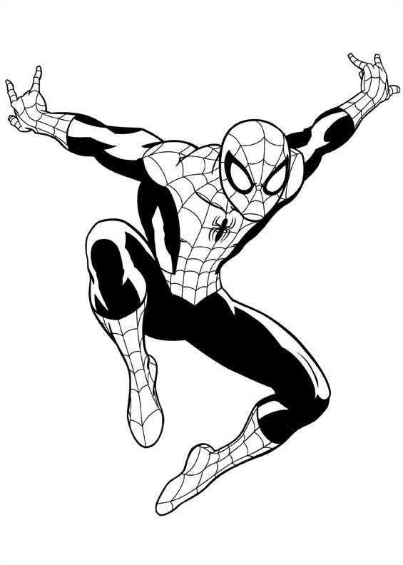 Kids-n-fun.com | 16 coloring pages of Ultimate Spider man